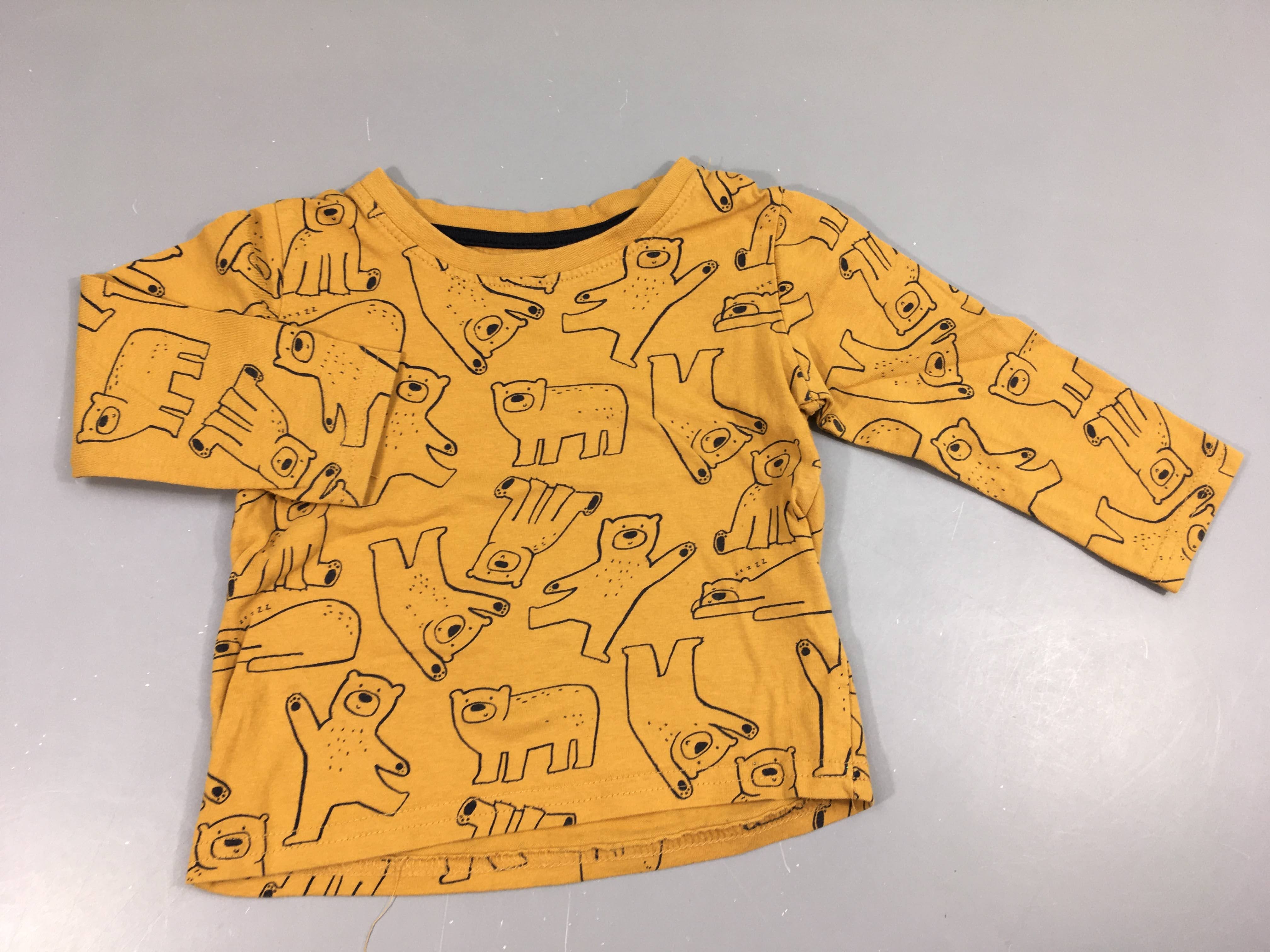 T-shirt m.l orange ours