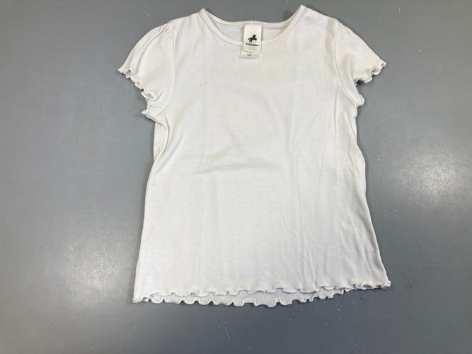 T-shirt m.l blanc, moins cher chez Petit Kiwi