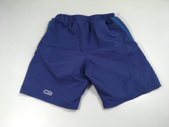 Short de sport bleu Kalenji, moins cher chez Petit Kiwi