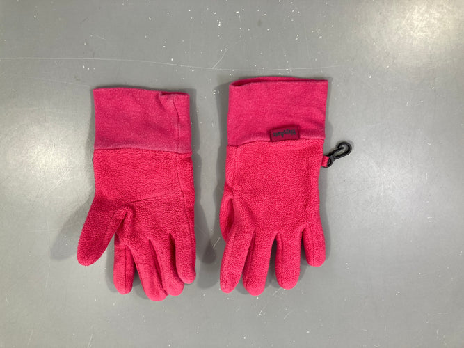 Gants polar roses, moins cher chez Petit Kiwi