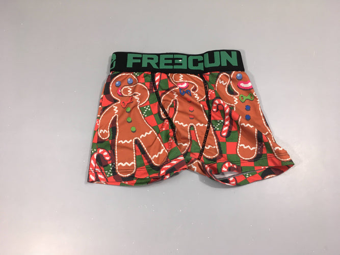 Boxer orange petit biscuit, moins cher chez Petit Kiwi