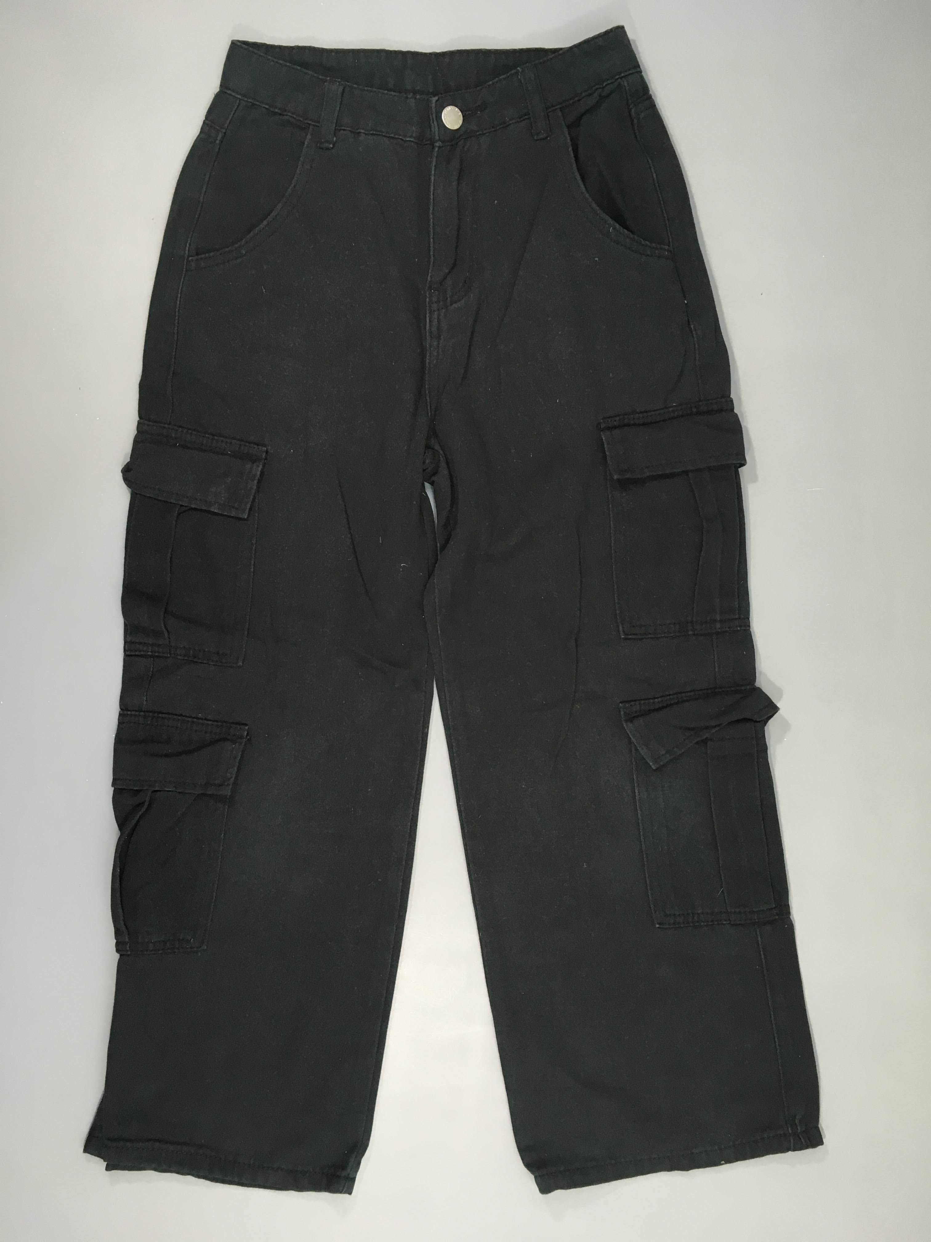 Pantalon cargo noir
