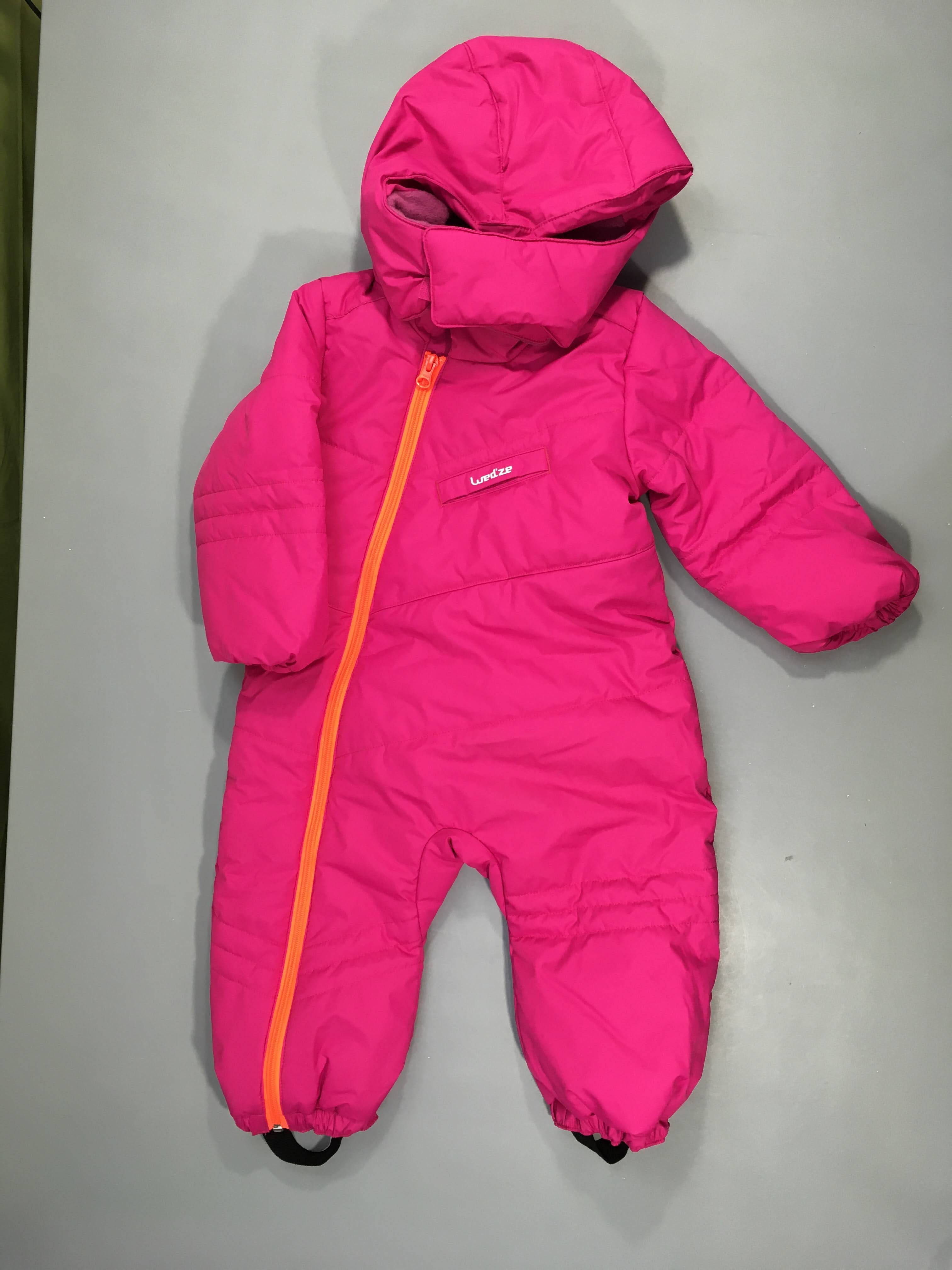 Combinaison de ski rose wed'ze doublée polaire