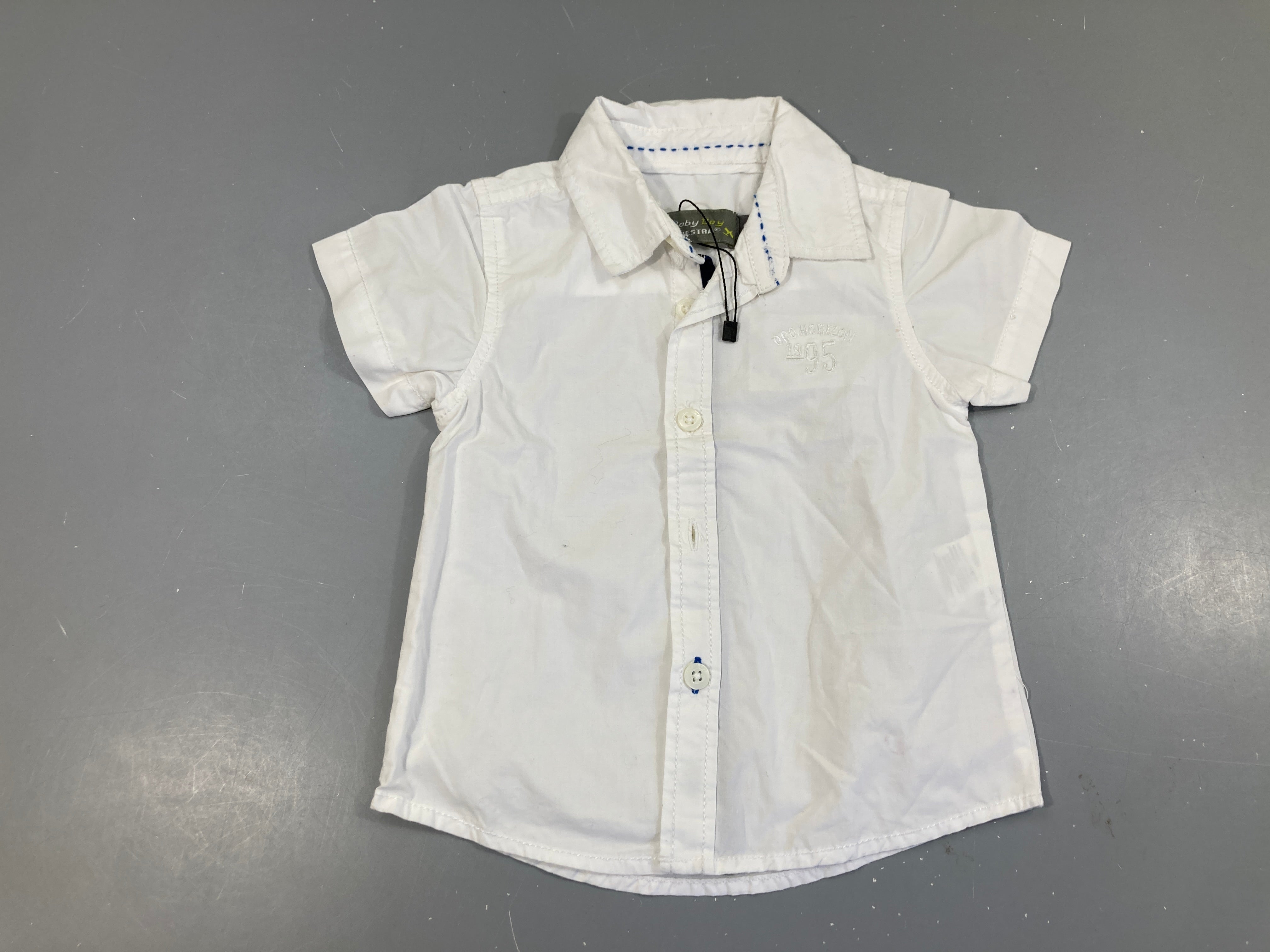 Chemise m.c blanche