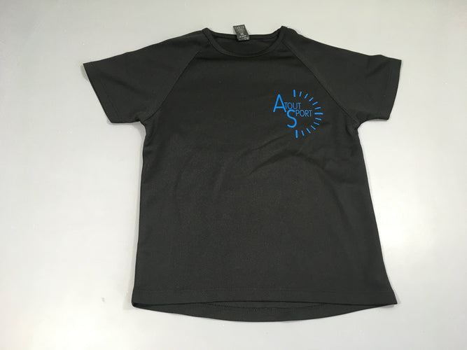 T-shirt m.c noir de sport Atout sport, moins cher chez Petit Kiwi