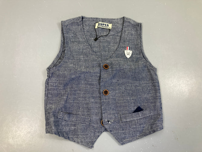 Blaser s.m texturé gris Super, moins cher chez Petit Kiwi