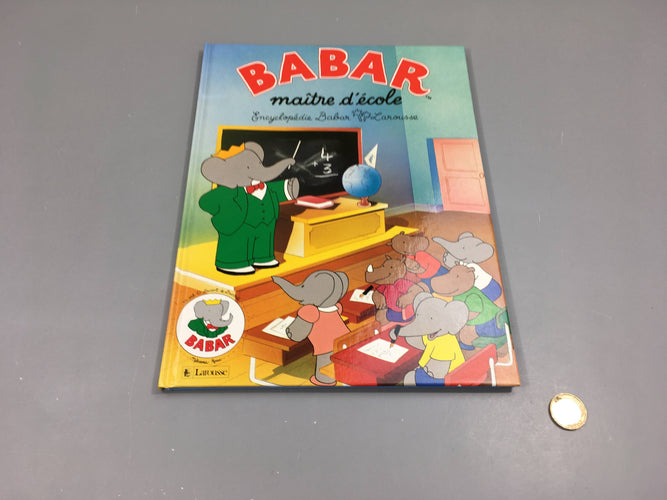 Babar maitre d'école, moins cher chez Petit Kiwi
