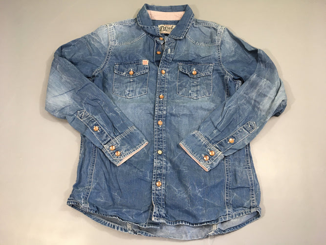 Chemise m.l denim, moins cher chez Petit Kiwi