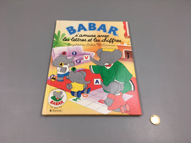 Babar s'amuse avec les lettres et les chiffres, moins cher chez Petit Kiwi