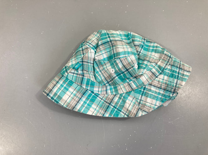 Cadeau à carreaux vert blanc 45cm, moins cher chez Petit Kiwi