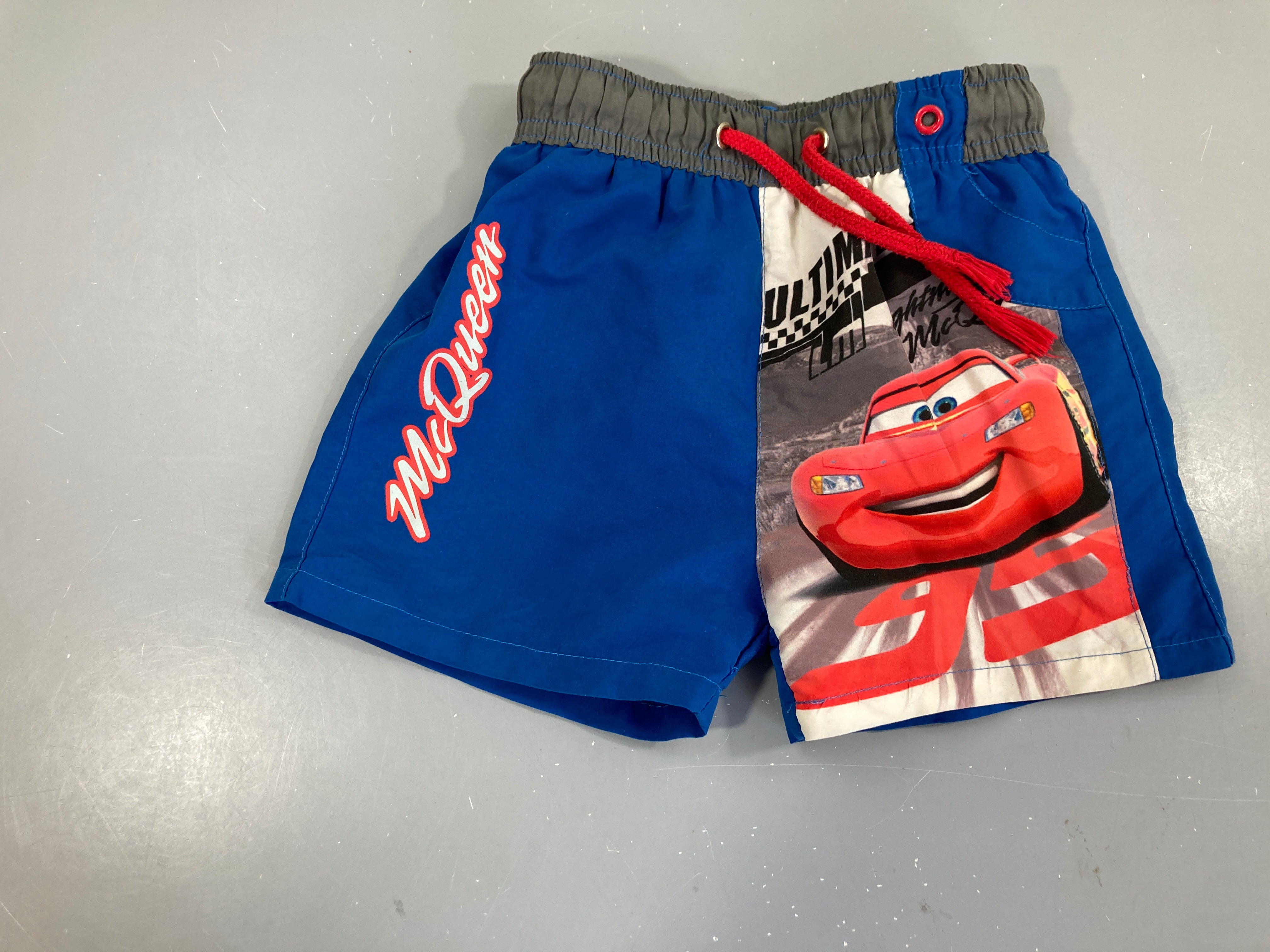Maillot short bleu Cars