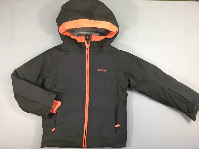 Veste de ski noir/orange, piste 580, moins cher chez Petit Kiwi