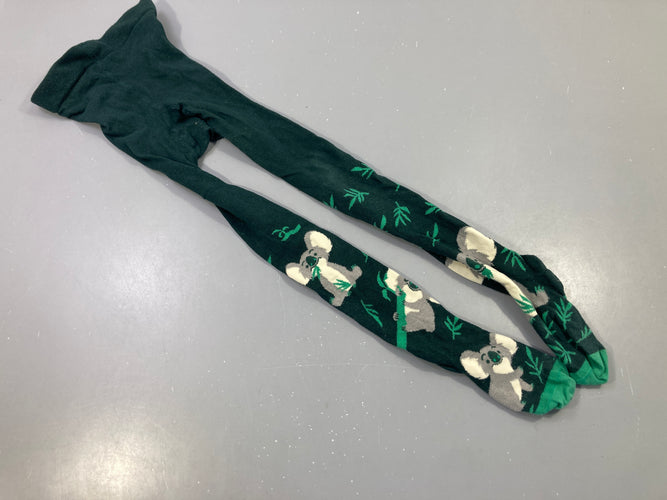 Collant vert foncé koala, moins cher chez Petit Kiwi