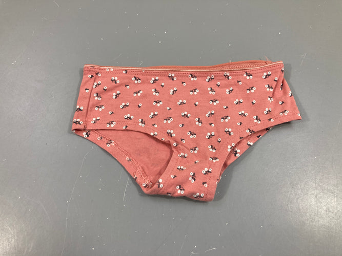 Culotte rose fleurs, moins cher chez Petit Kiwi
