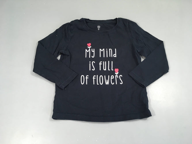 T-shirt m.l bleu marine Mind, moins cher chez Petit Kiwi