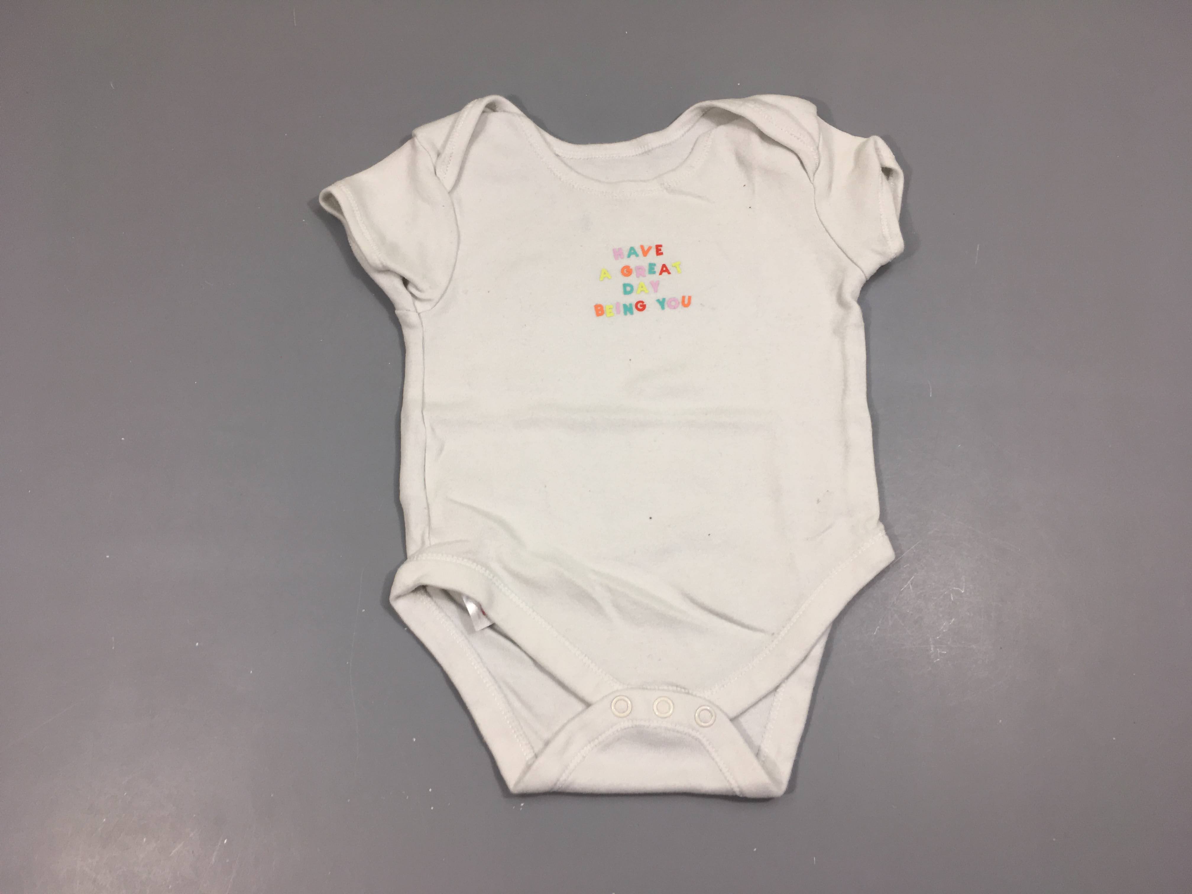 Body m.c blanc Have, bouloché