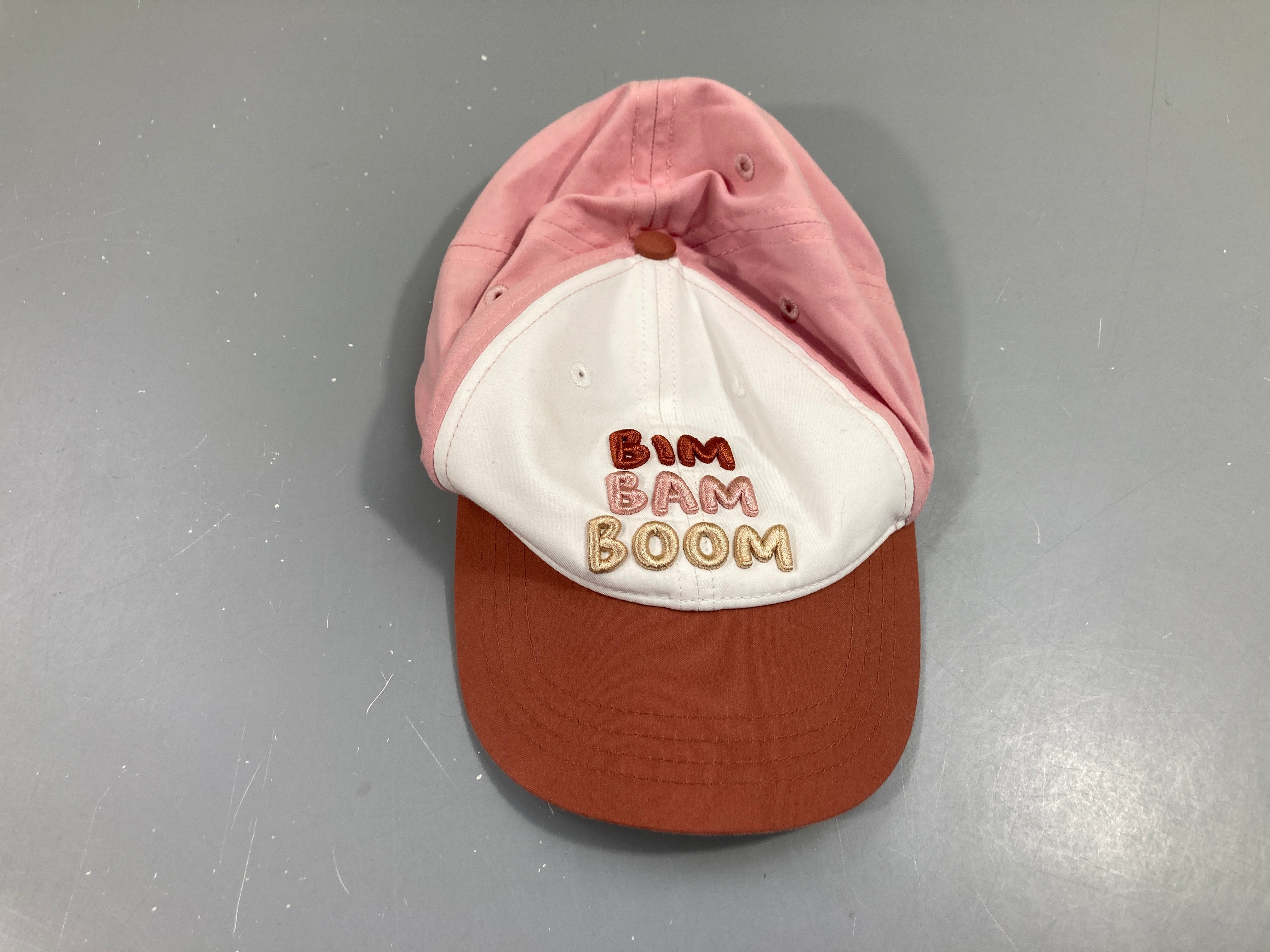 Casquette tons roses, Bim Bam Boum,50-54 cm