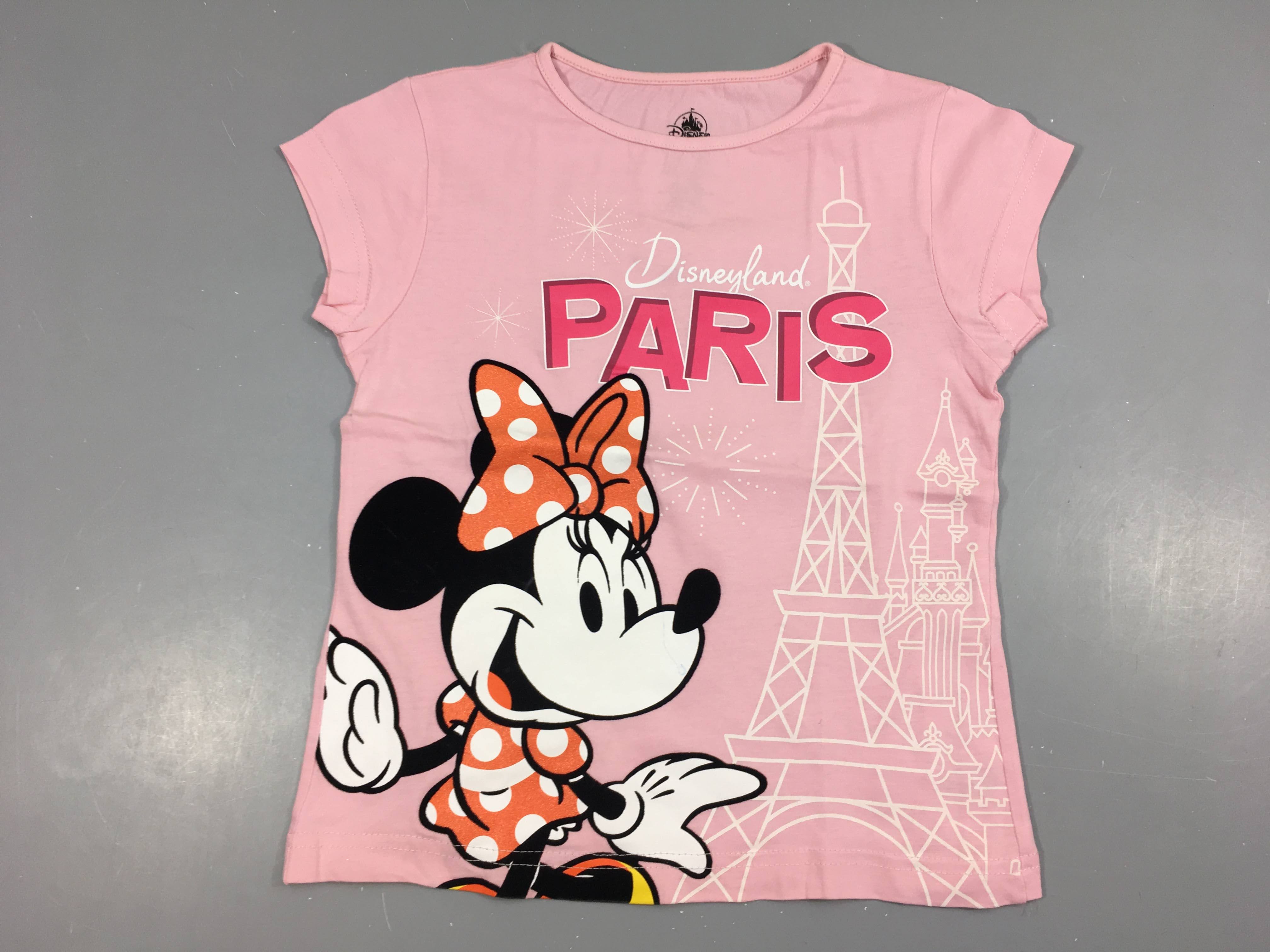 T-shirt m.c rose Minnie Paris