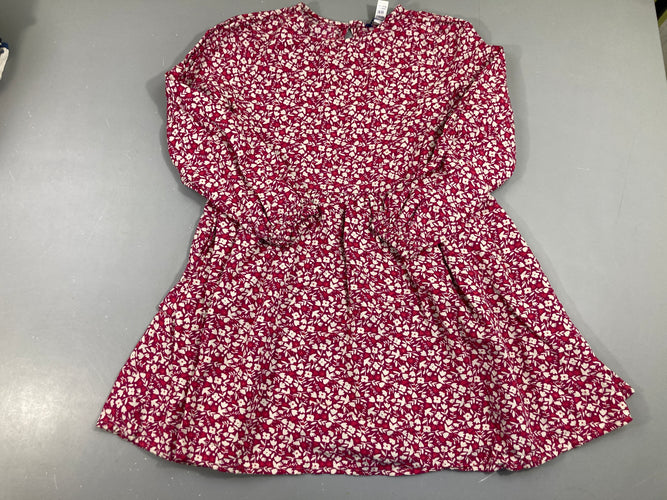 Robe m.l fleurs roses, moins cher chez Petit Kiwi