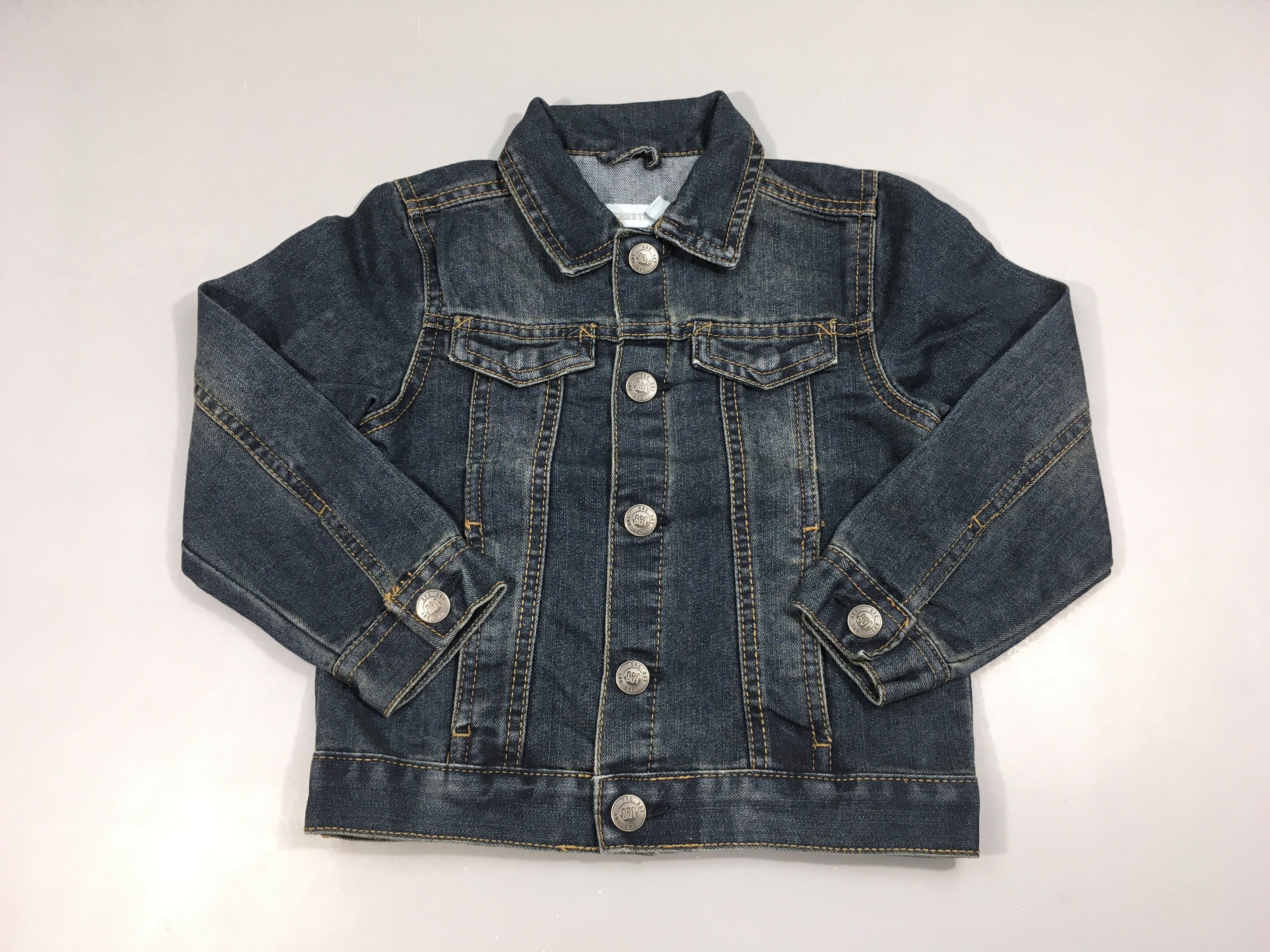 Veste jean foncé
