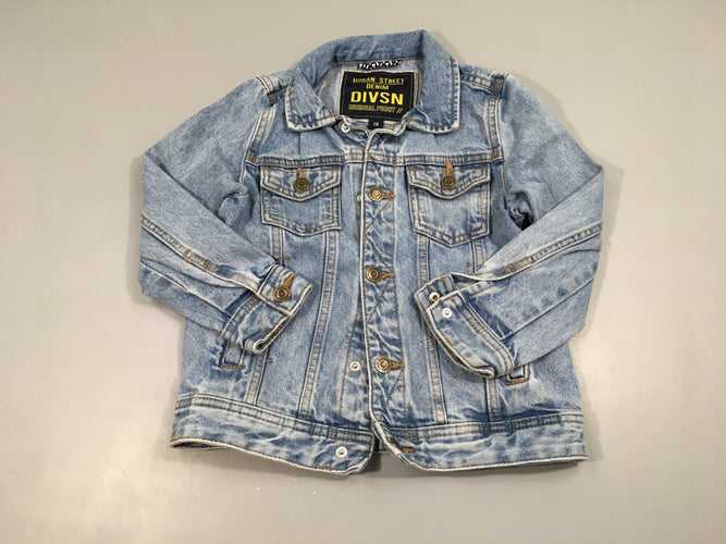 Veste jean, moins cher chez Petit Kiwi