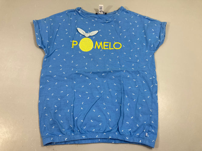 T-shirt m.c bleu , Pomelo, moins cher chez Petit Kiwi