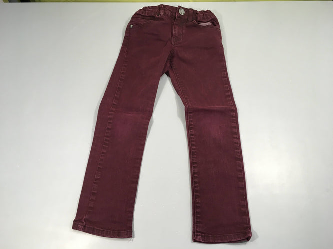 Pantalon bordeau Slim Fit London, moins cher chez Petit Kiwi