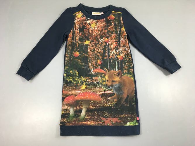 Robe m.l renad automne-dos bleu foncé, moins cher chez Petit Kiwi