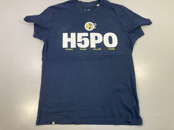 T-shirt m.c bleu marine imprimé Crossfit H5PO, moins cher chez Petit Kiwi