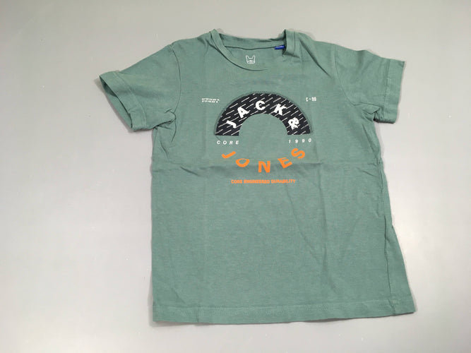 T-shirt m.c vert Jack & Jones, moins cher chez Petit Kiwi
