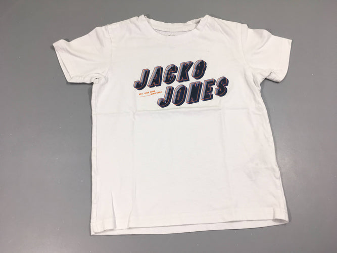 T-shirt m.c blanc Jack &Jones, moins cher chez Petit Kiwi