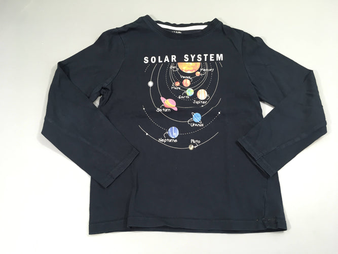 T-shirt m.l bleu foncé Solar, moins cher chez Petit Kiwi