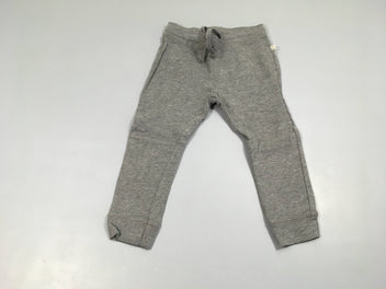 Pantalon molleton gris chiné