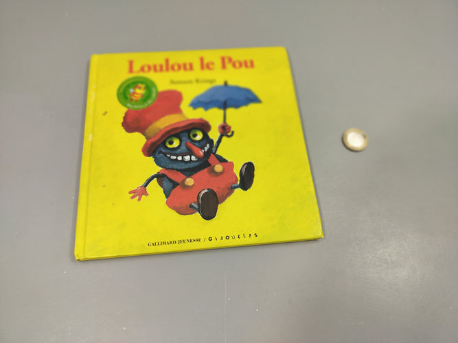 Drôles de petites bêtes. Loulou le Pou, moins cher chez Petit Kiwi