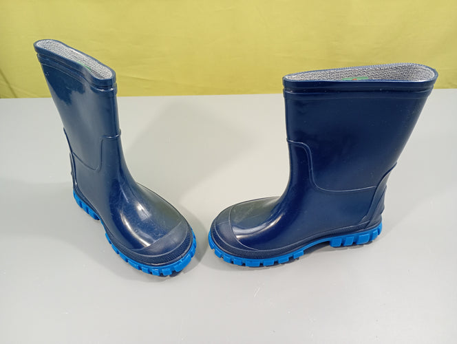 Bottes de pluie bleu marine -31, moins cher chez Petit Kiwi