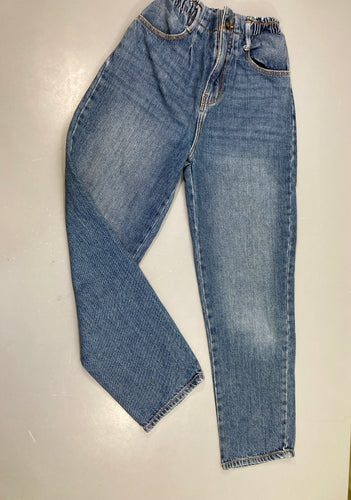 Jeans taille élastique Petite tache arrière, moins cher chez Petit Kiwi