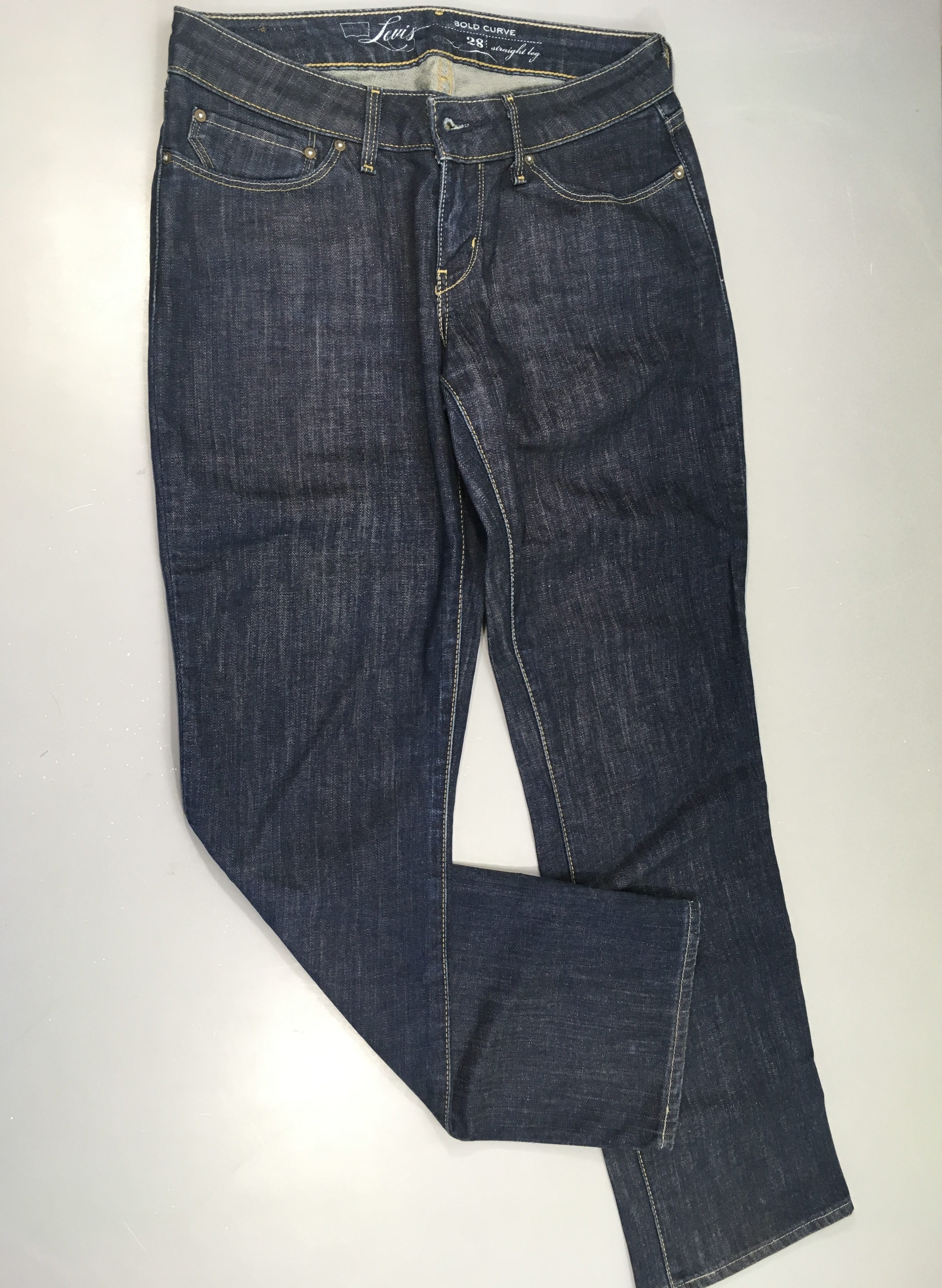 Jeans foncé Bold Curve 28