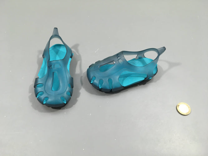 Sandales d'eau bleu, 21, moins cher chez Petit Kiwi