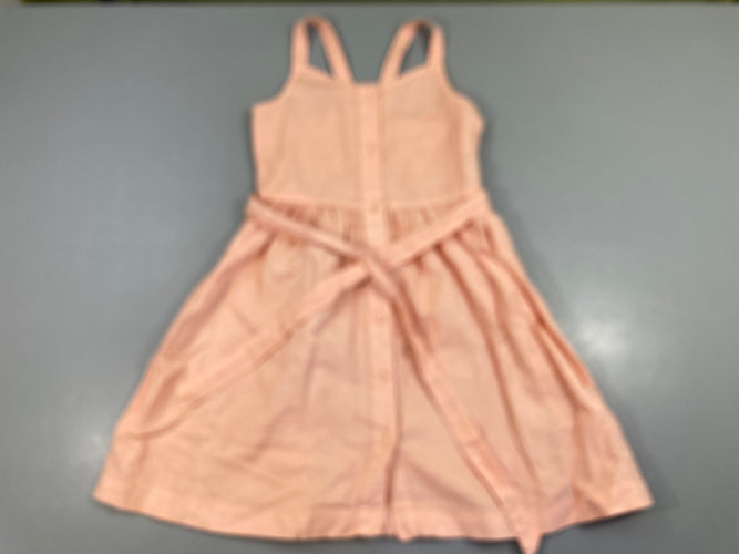 Robe s.m rose clair boutons avant, moins cher chez Petit Kiwi