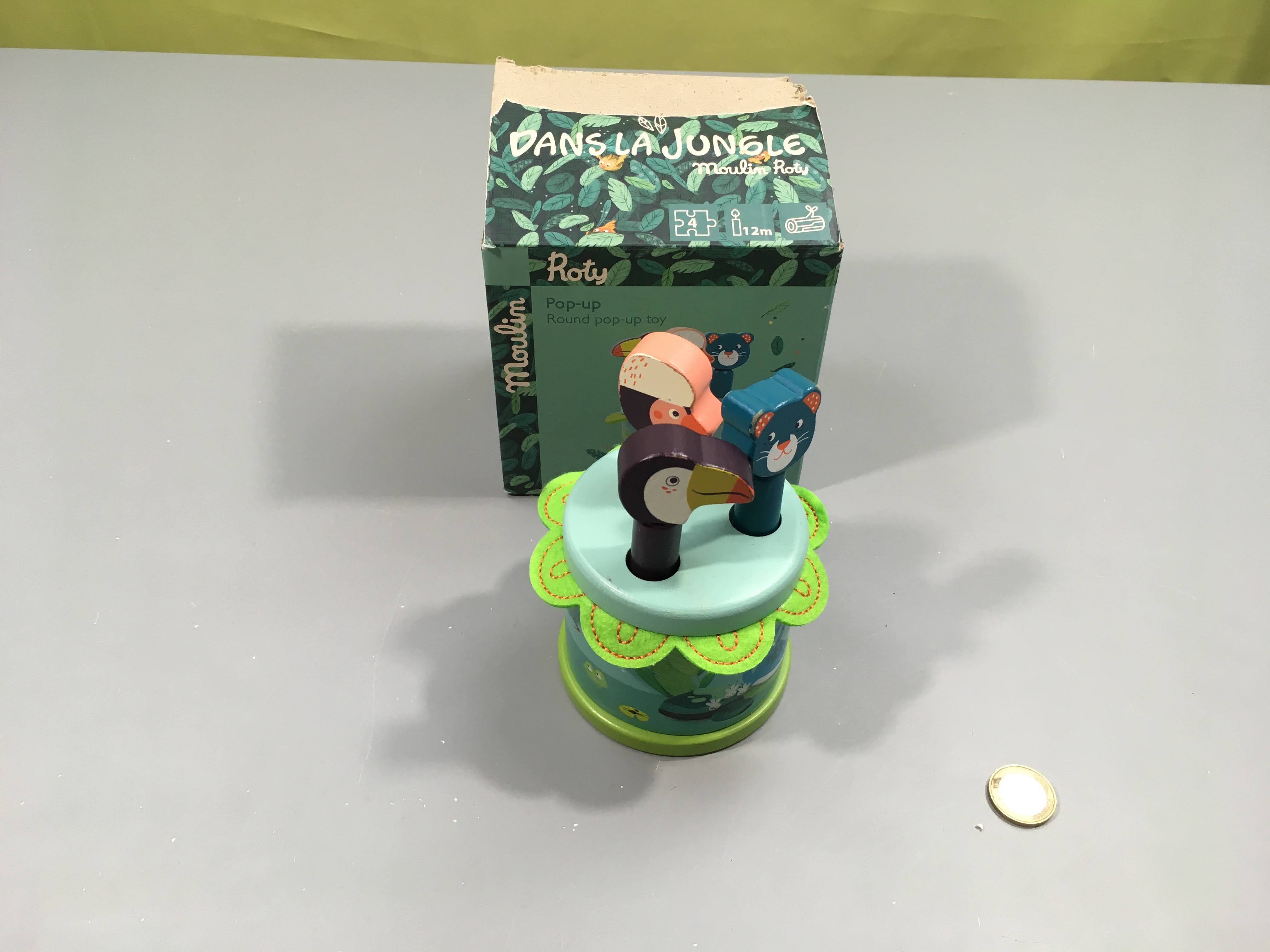 Pop up Dans La Jungle, Moulin Roty à servi