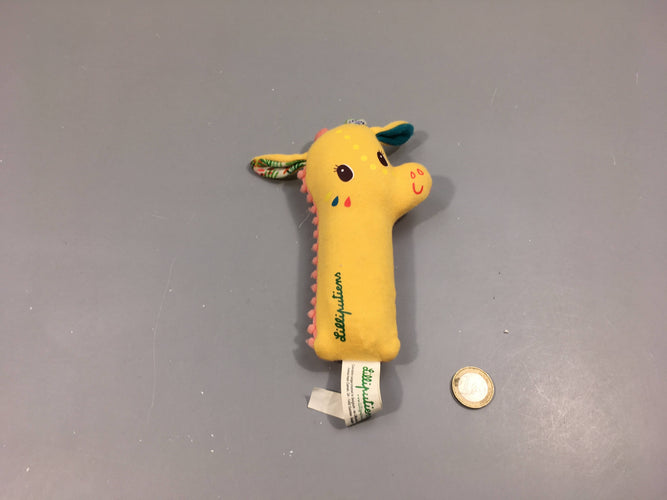 Squeezer Zia la girafe, moins cher chez Petit Kiwi
