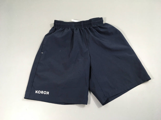 Short de sport bleu foncé korok, moins cher chez Petit Kiwi