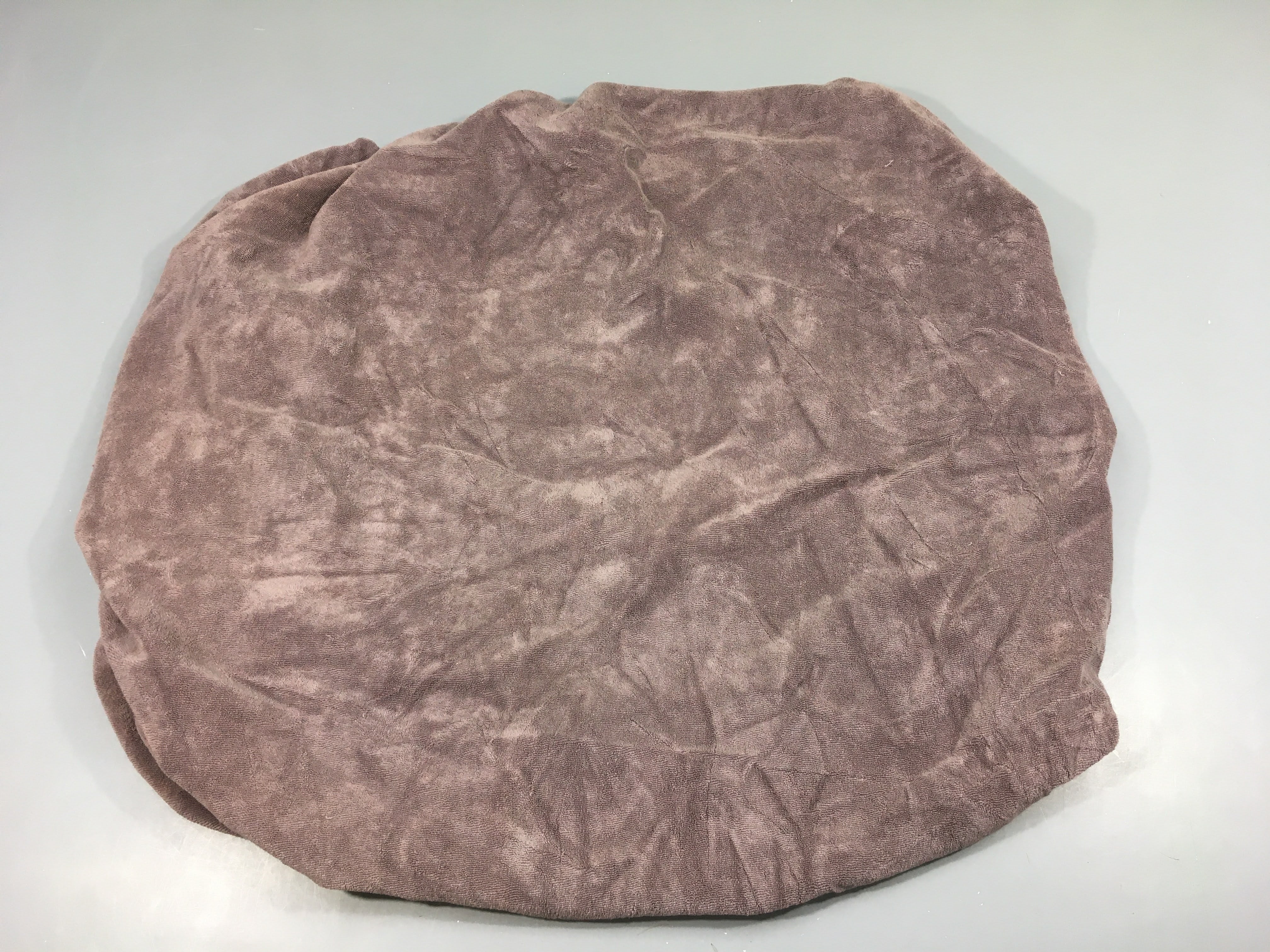 Housse pour matelas à langer éponge mauve