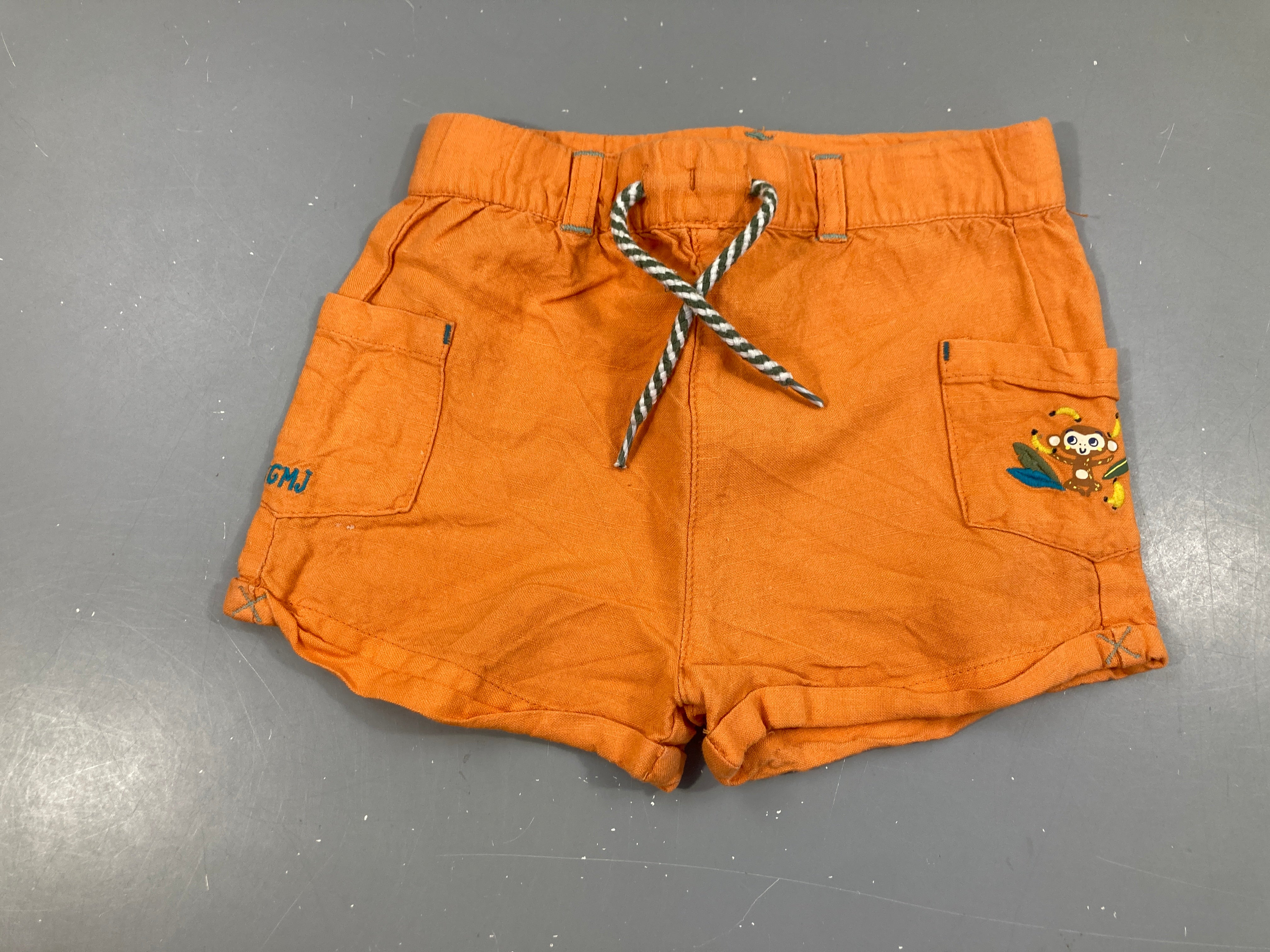 Bermuda jersey orange singe