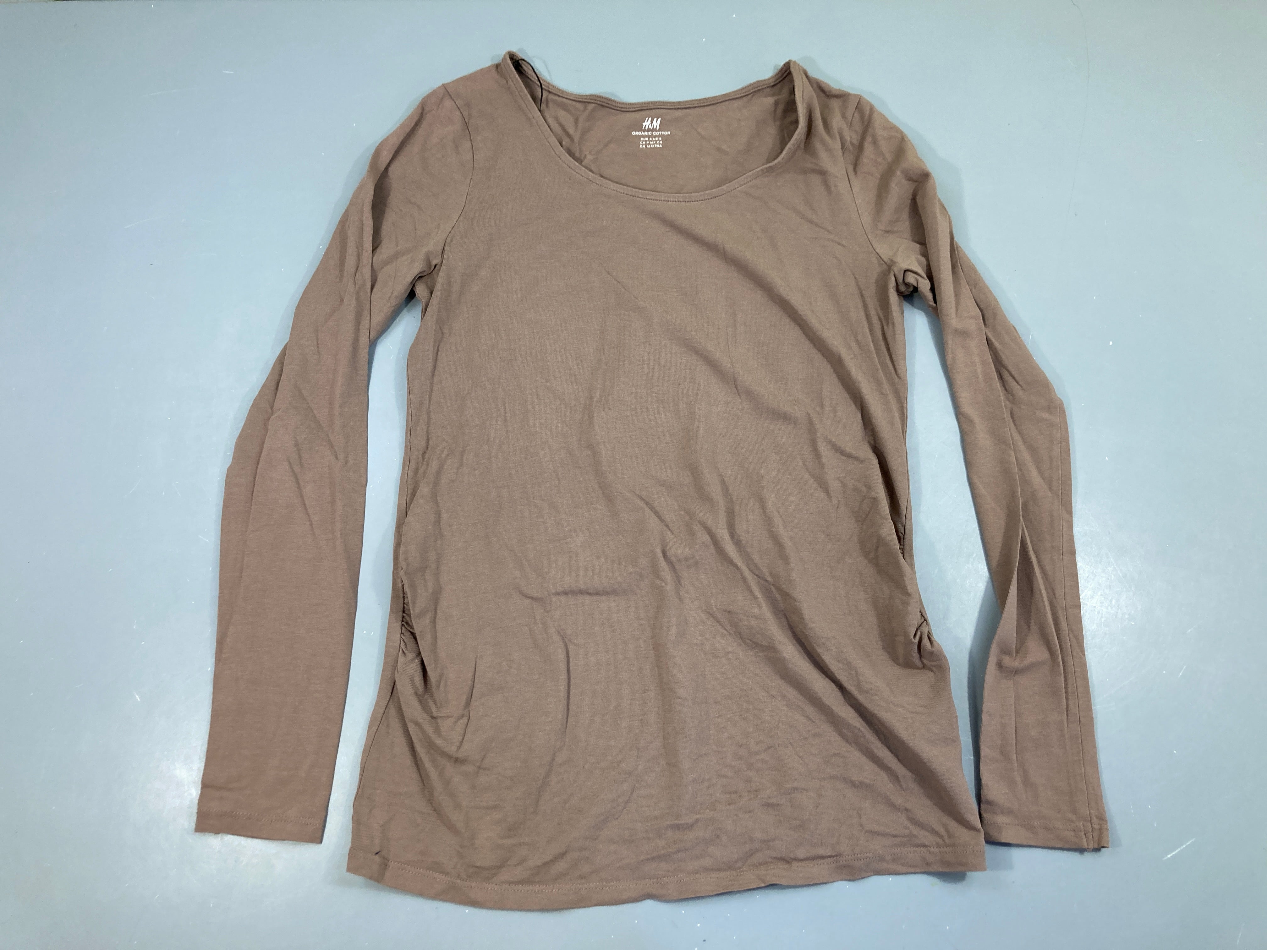 T-shirt m.l de grossesse taupe