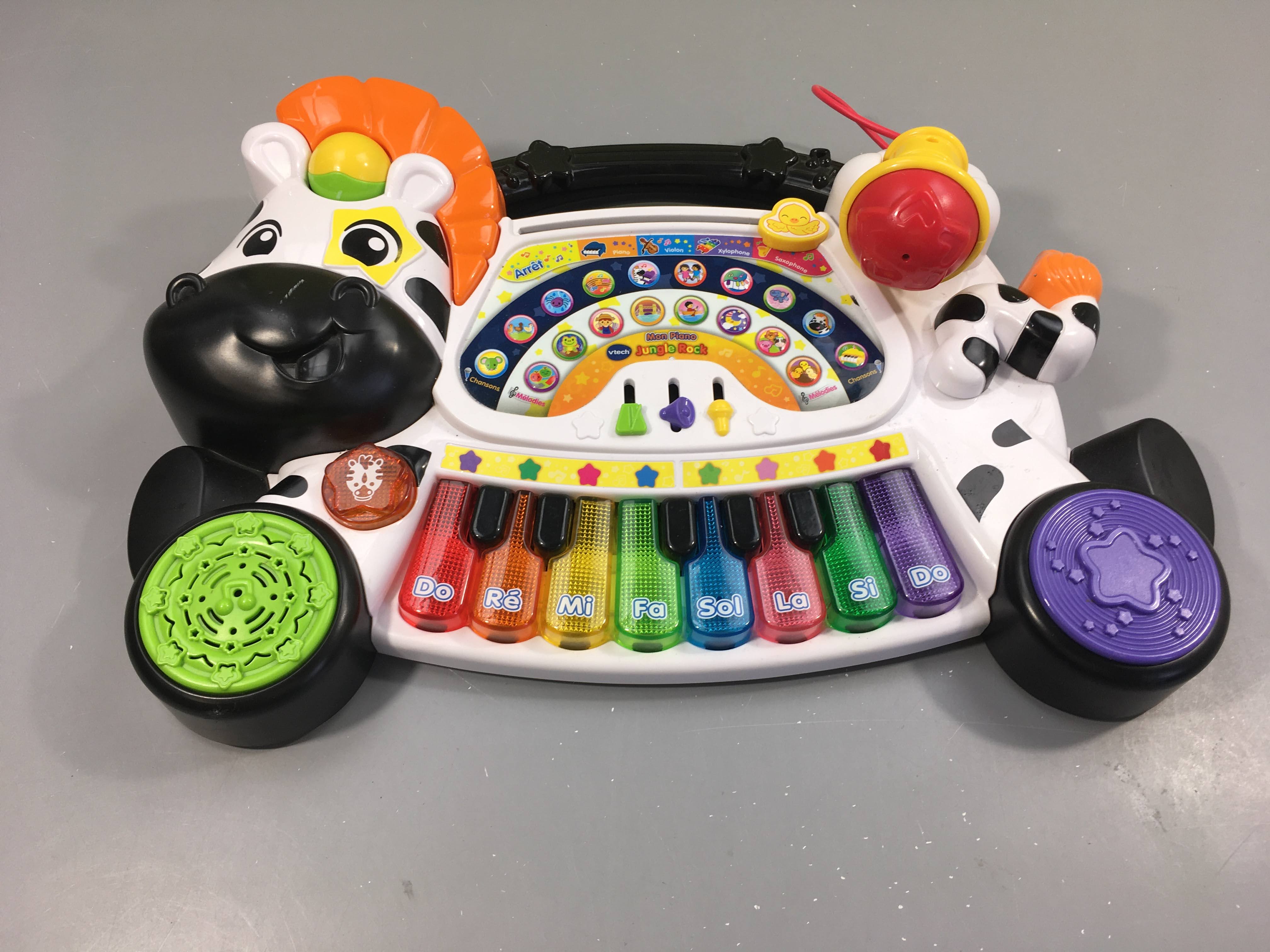 Premier piano pour enfant - Jungle Rock - Mon piano girafe-Fonctionne