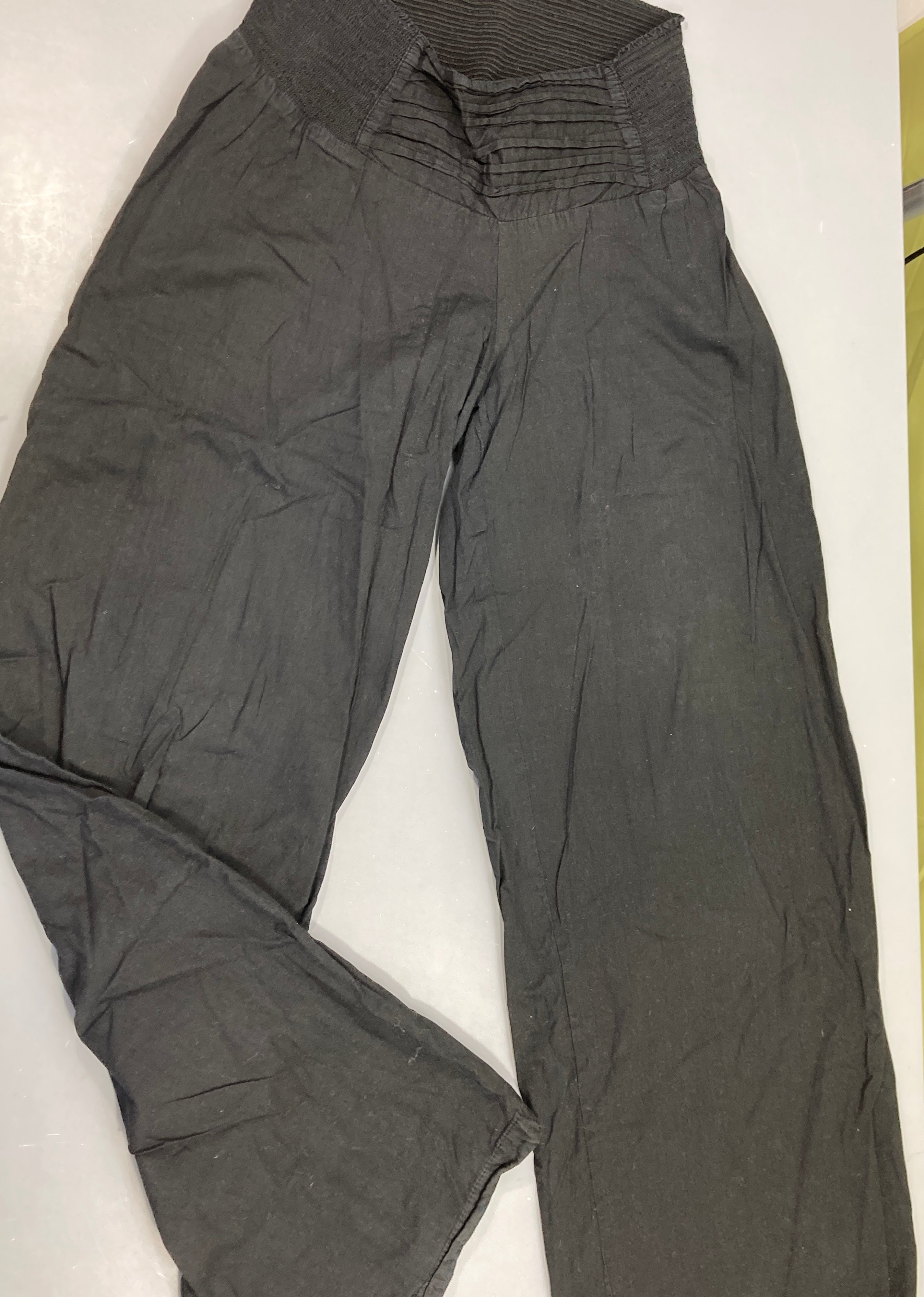 Pantalon de grossesse noir taille élastique