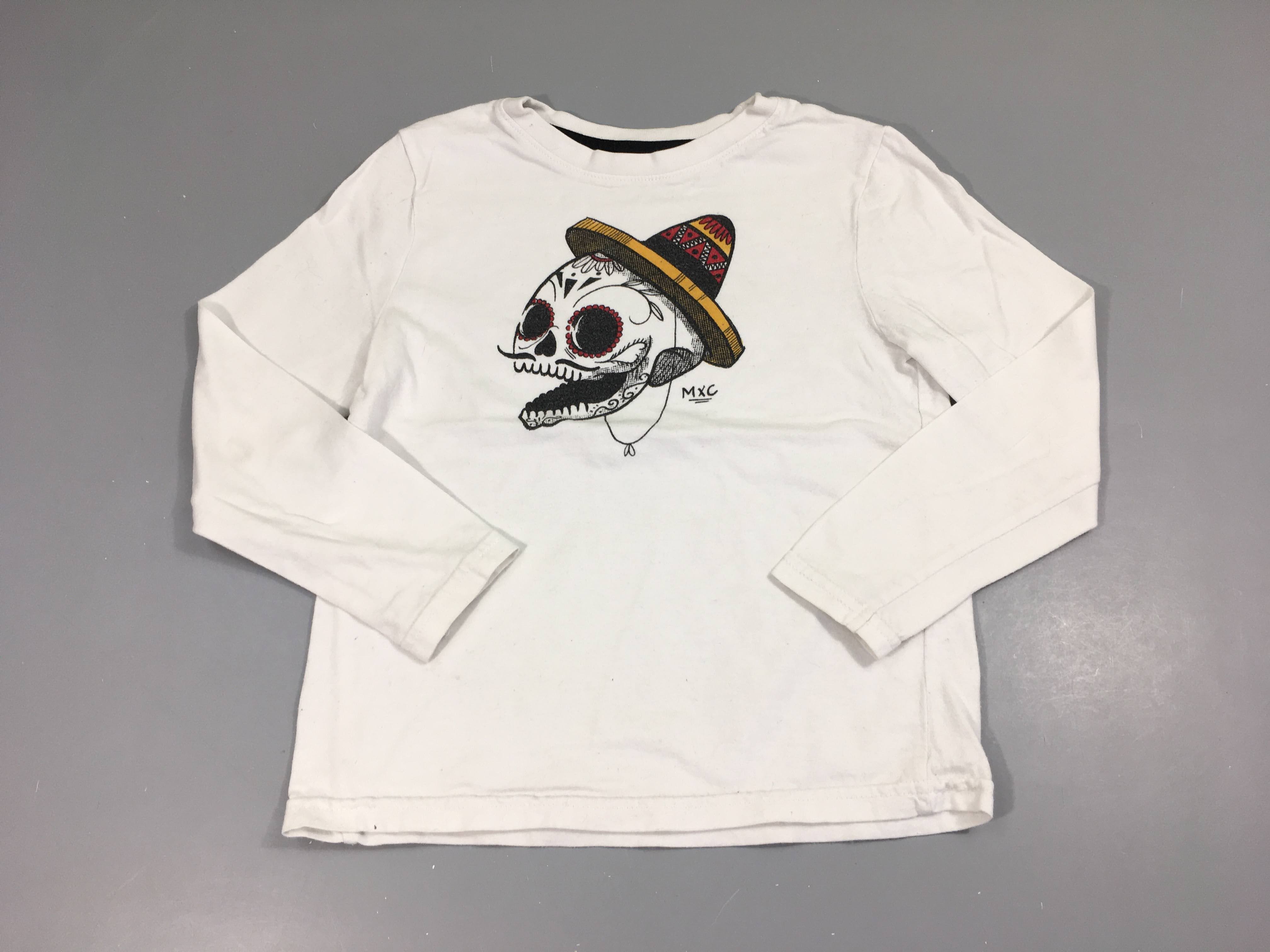 T-shirt m.l blanc crane