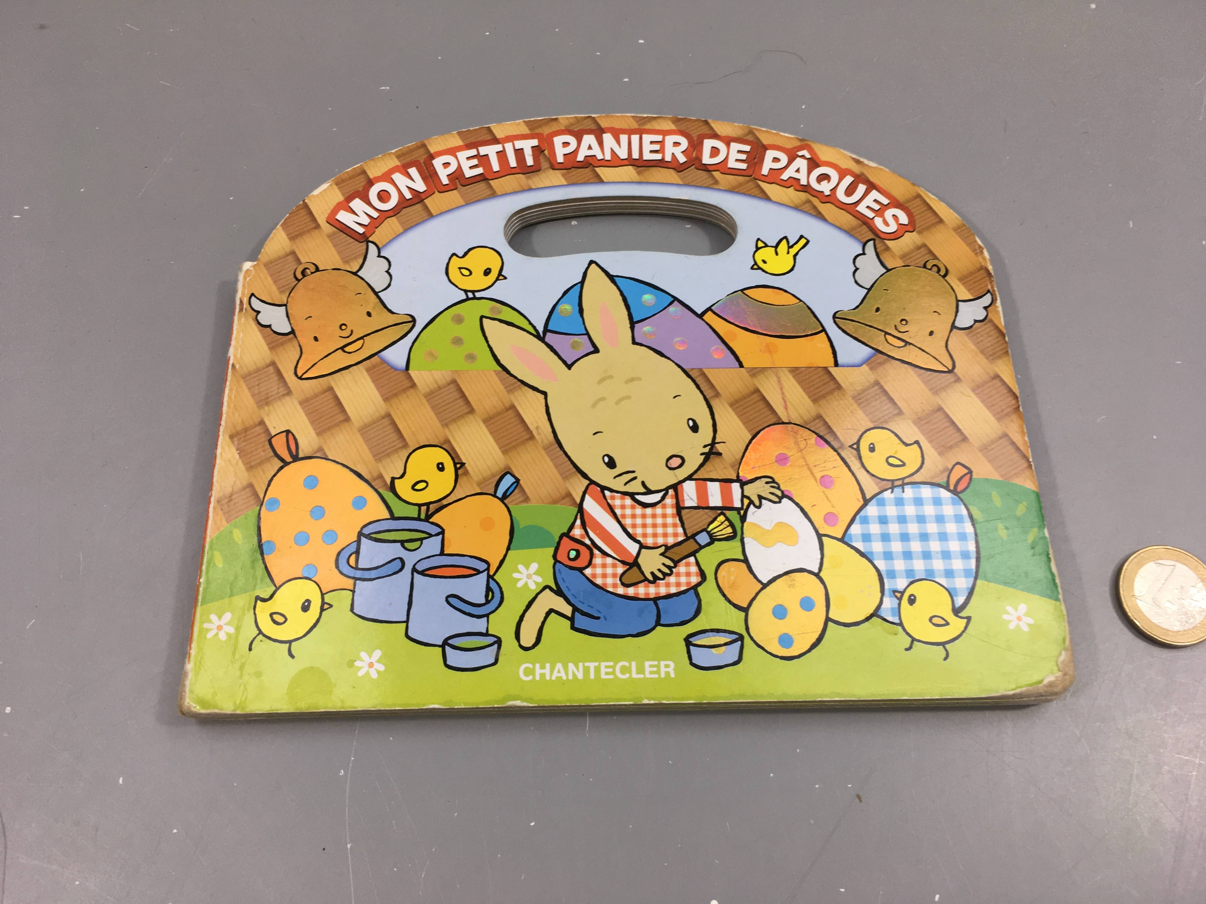 Mon petit panier de Pâques-Usé