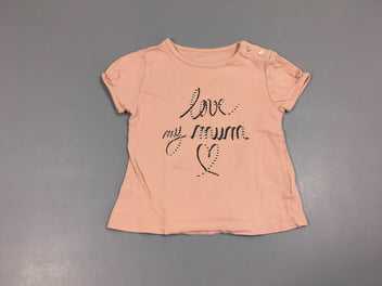 T-shirt m.c rose love